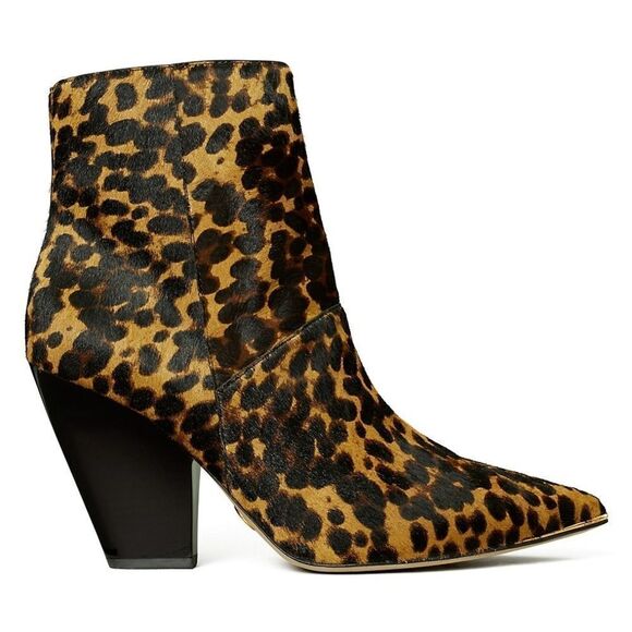 Tory Burch Genuine Calf Hair Pointed Toe Lila Bootie Women’s Size 7.5 - Picture 2 of 10